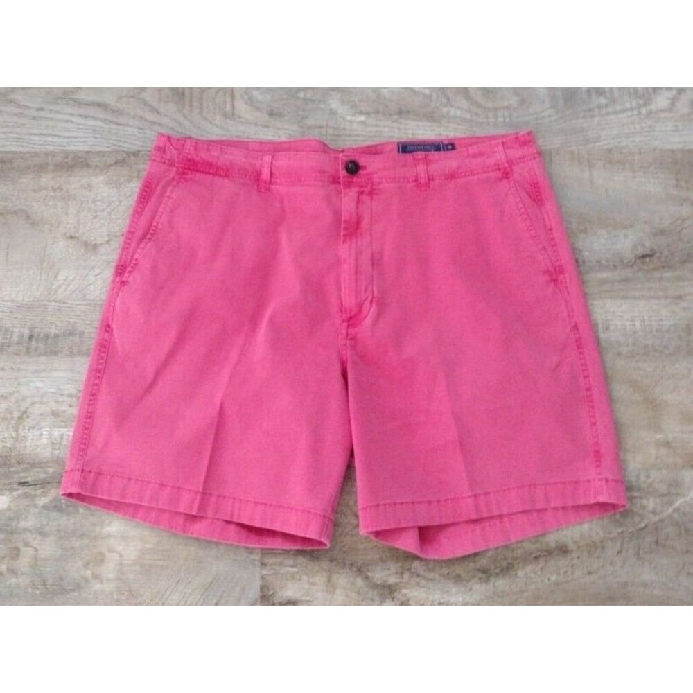 Vineyard Vines Men's Island Short 7" Inseam Overwashed for Worn Feel Mai‎ Tai 38